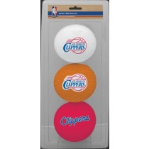 NBA Los Angeles Clippers Three-Point Softee Basketball Set - Hot Sale
