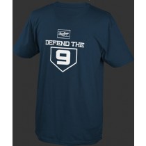 Rawlings Defend the 9 Short Sleeve Shirt | Adult - Hot Sale