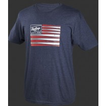 Rawlings Bat Flag Short Sleeve Shirt | Adult - Hot Sale