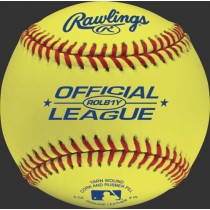 Official League Yellow Baseballs - Hot Sale