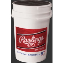 Bucket of ROLB1X Practice Baseballs with 6 Gallon Bucket (30 EA Balls) - Hot Sale