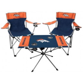 NFL Denver Broncos 3-Piece Tailgate Kit - Hot Sale