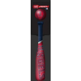 MLB Los Angeles Angels Slugger Softee Mini Bat and Ball Set ● Outlet