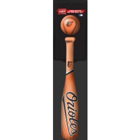 MLB Baltimore Orioles Slugger Softee Mini Bat and Ball Set ● Outlet