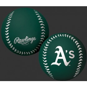 MLB Oakland Athletics Big Fly Rubber Bounce Ball ● Outlet