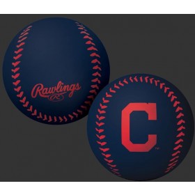 MLB Cleveland Indians Big Fly Rubber Bounce Ball ● Outlet