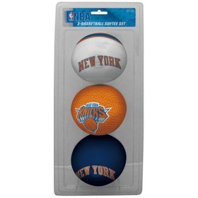 NBA New York Knicks Three-Point Softee Basketball Set - Hot Sale