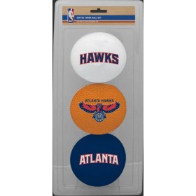 NBA Atlanta Hawks Three-Point Softee Basketball Set - Hot Sale