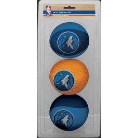 NBA Minnesota Timberwolves Three-Point Softee Basketball Set - Hot Sale