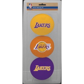 NBA Los Angeles Lakers Three-Point Softee Basketball Set - Hot Sale