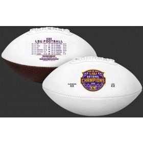 2020 LSU Tigers College Football National Champions Full Sized Football - Hot Sale
