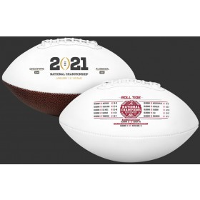 2021 Alabama Crimson Tide College Football National Champions Full Sized Football - Hot Sale
