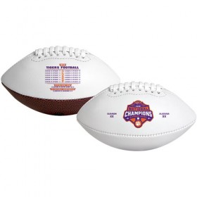 2018 College Football National Champions Clemson Tigers Youth Sized Football - Hot Sale