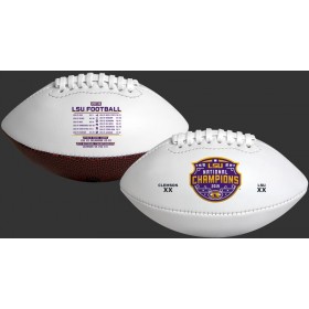 2020 LSU Tigers College Football National Champions Youth Sized Football - Hot Sale