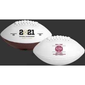 2021 Alabama Crimson Tide College Football National Champions Youth Sized Football - Hot Sale