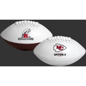 2021 Kansas City Chiefs AFC Champions Youth Size Football - Hot Sale