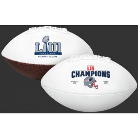 Super Bowl 53 Champions New England Patriots Full Size Football - Hot Sale