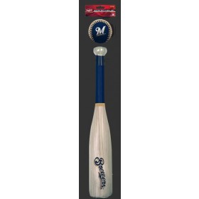 MLB Milwaukee Brewers Bat and Ball Set ● Outlet