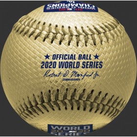 2020 Los Angeles Dodgers Gold World Series Champions Replica Baseball ● Outlet