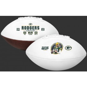 Aaron Rodgers 2020 NFL MVP Full Size Football - Hot Sale