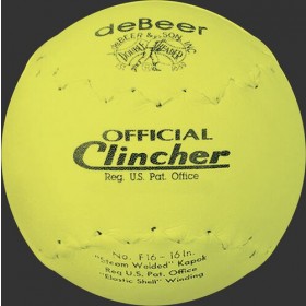 deBEER 16 in Clincher Yellow Softballs - Hot Sale