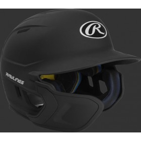 Rawlings Mach Left Handed Batting Helmet with EXT Flap | 1-Tone & 2-Tone ● Outlet