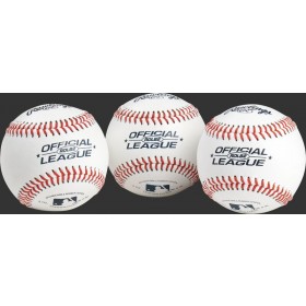 Official League Practice Baseballs | 3 pack - Hot Sale
