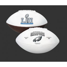 Super Bowl 52 Champions Philadelphia Eagles Youth Size Football - Hot Sale