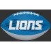 NFL Detroit Lions Downfield Youth Football - Hot Sale - 1