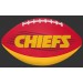 NFL Kansas City Chiefs Downfield Youth Football - Hot Sale - 1