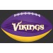NFL Minnesota Vikings Downfield Youth Football - Hot Sale - 1