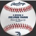 MLB 2020 Florida Spring Training Baseballs ● Outlet - 0